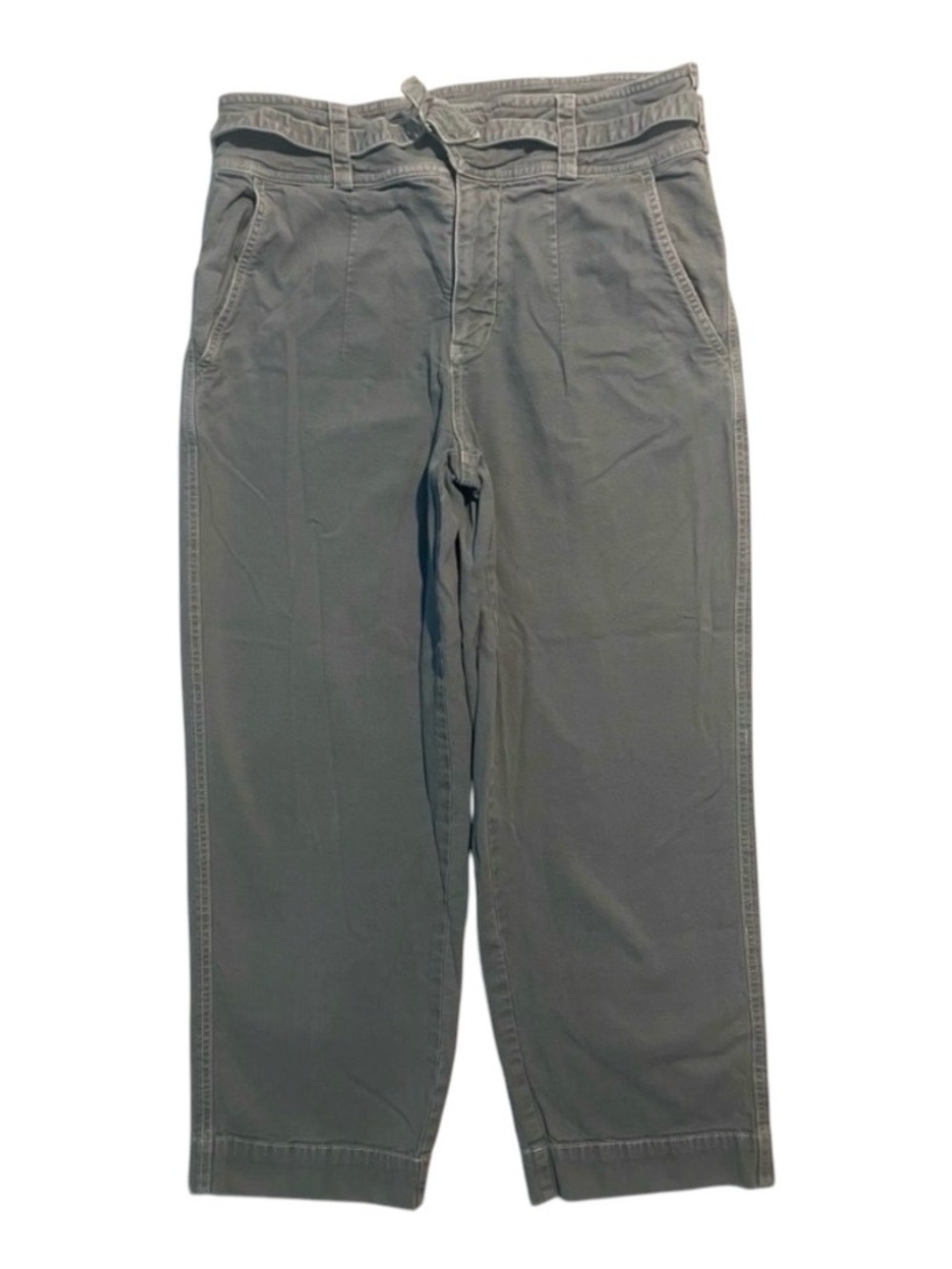 Anthropologie Women Gray Textured Pants Size 28 Worn in Great Condition